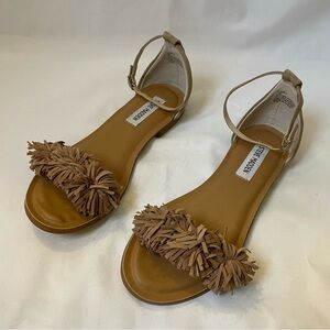 Steve Madden Alaine Sandal, Tan, Size 7, EUC